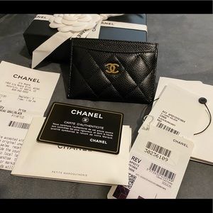 Chanel  card holder Authentic